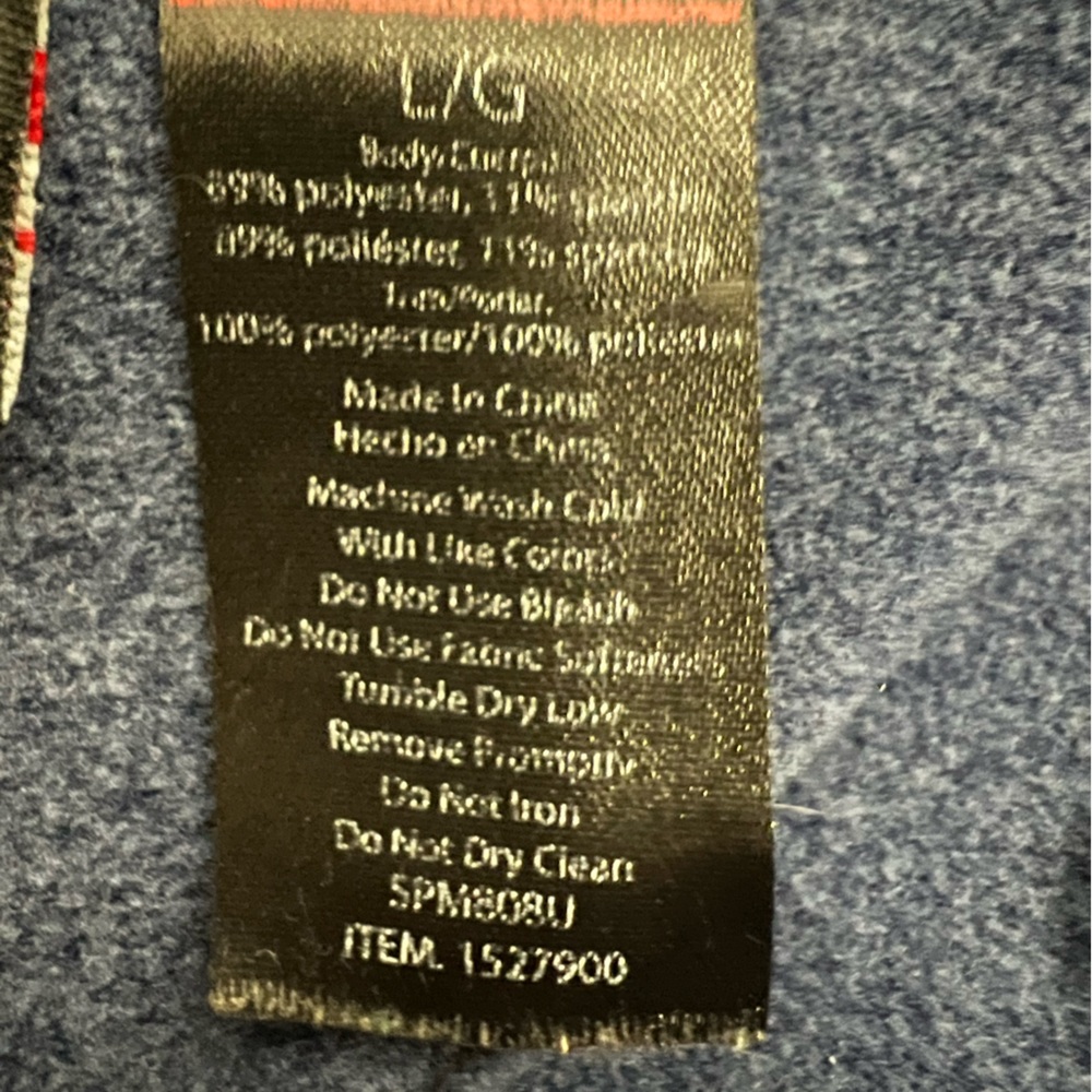 Spyder Active 1/4 Zip Performance Blue Pullover, … - image 5